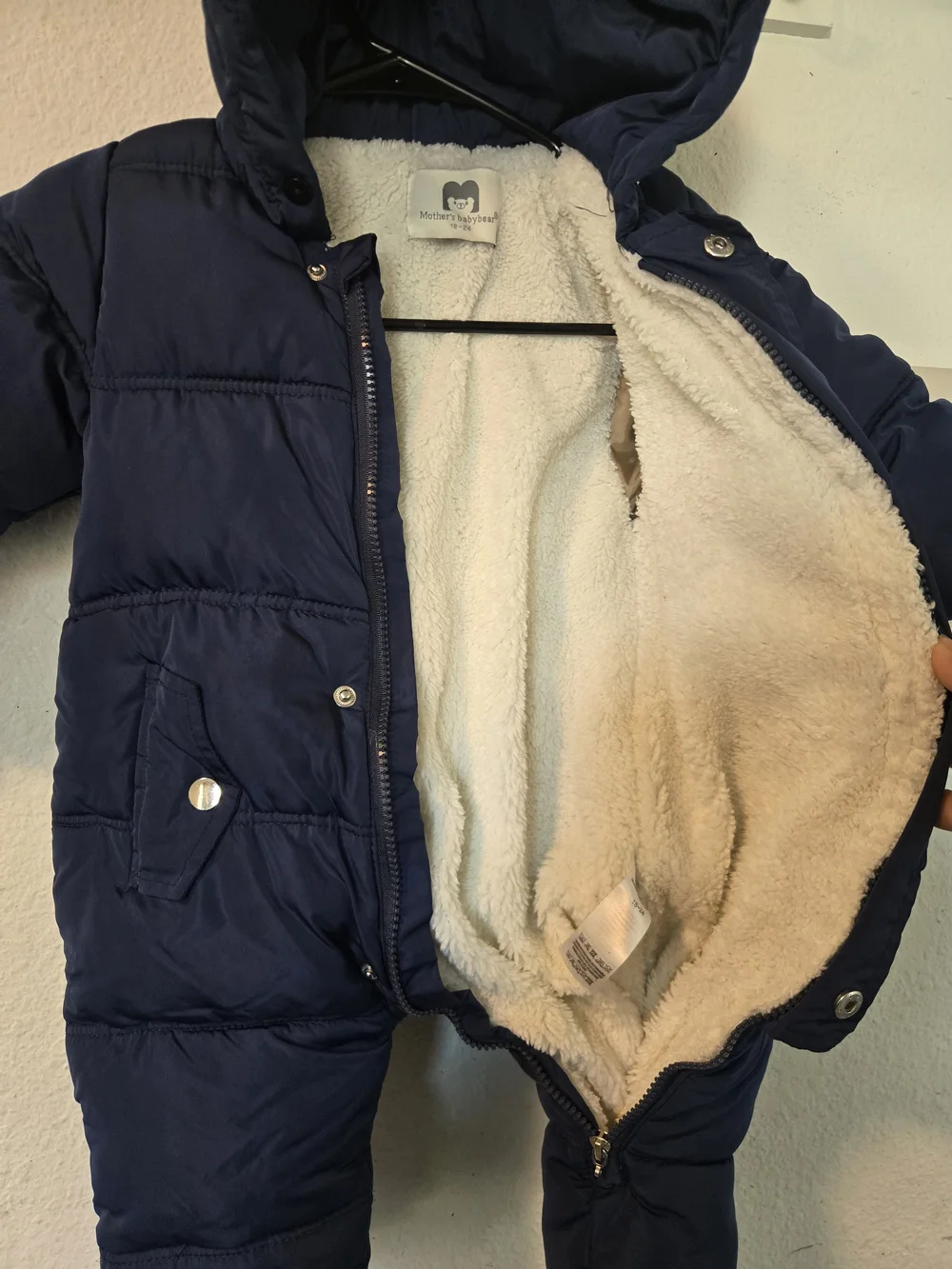 One-piece Puffer Snowsuit